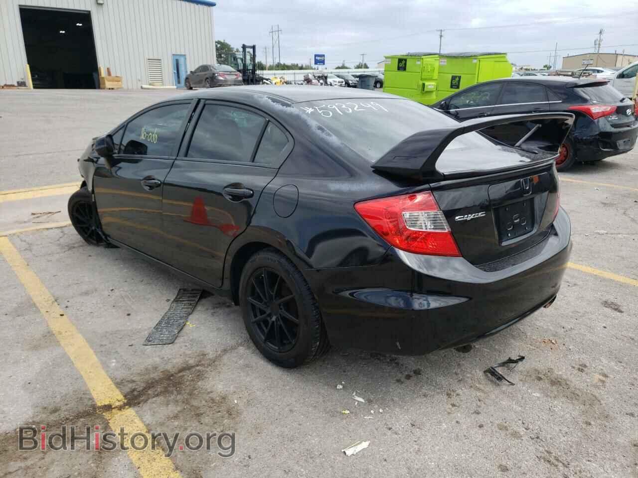 2012 HONDA CIVIC - VIN: 2HGFB2F52CH593249 - Фото 3