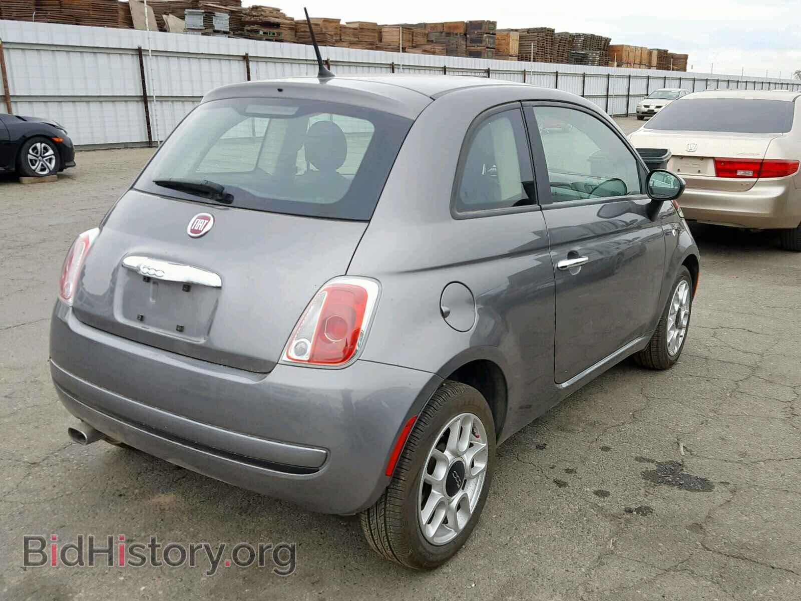 2012 FIAT 500 - VIN: 3C3CFFAR7CT285125 - Фото 4