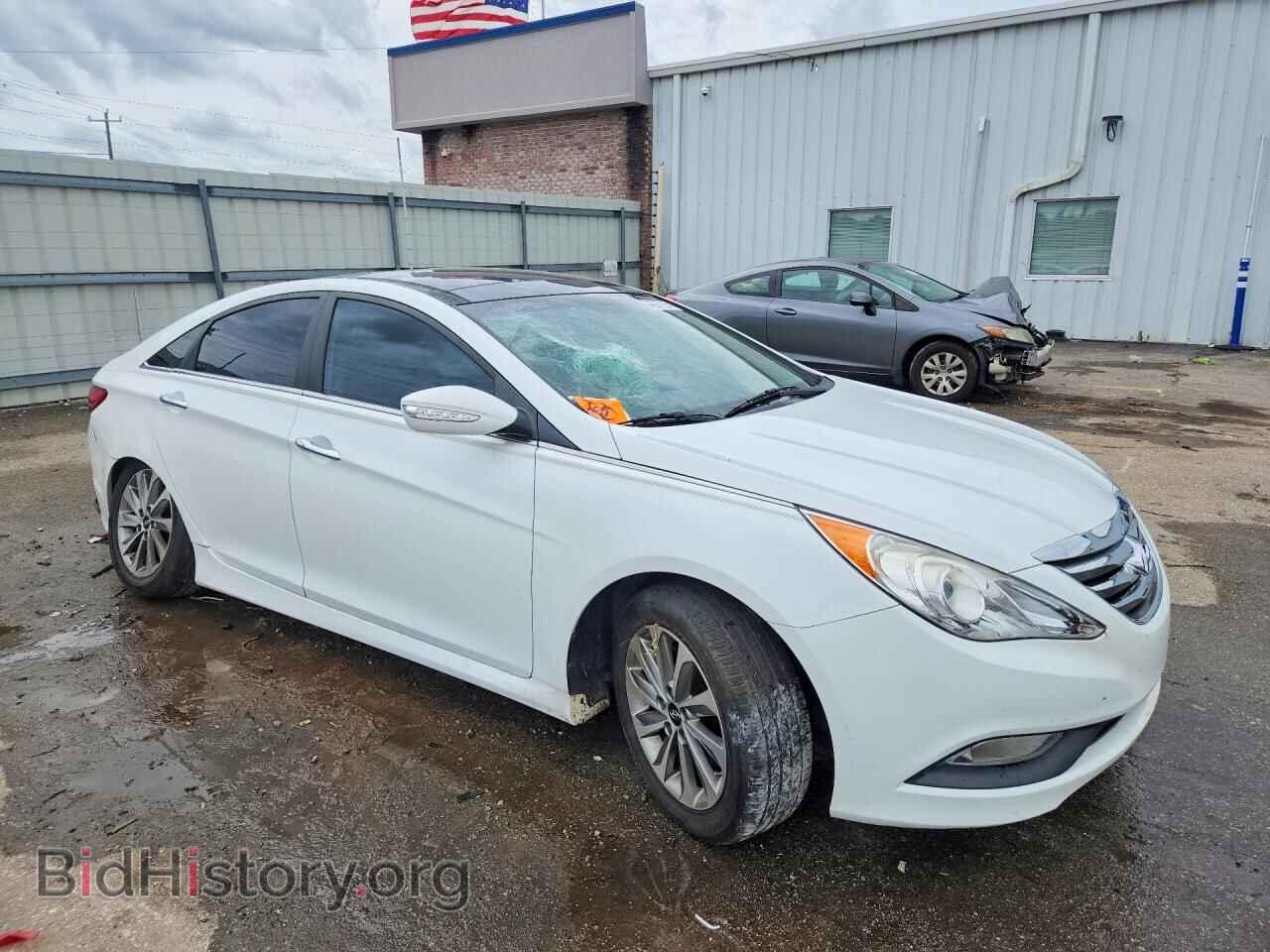 2014 HYUNDAI SONATA - VIN: 5NPEC4AC7EH814587 - Фото 4