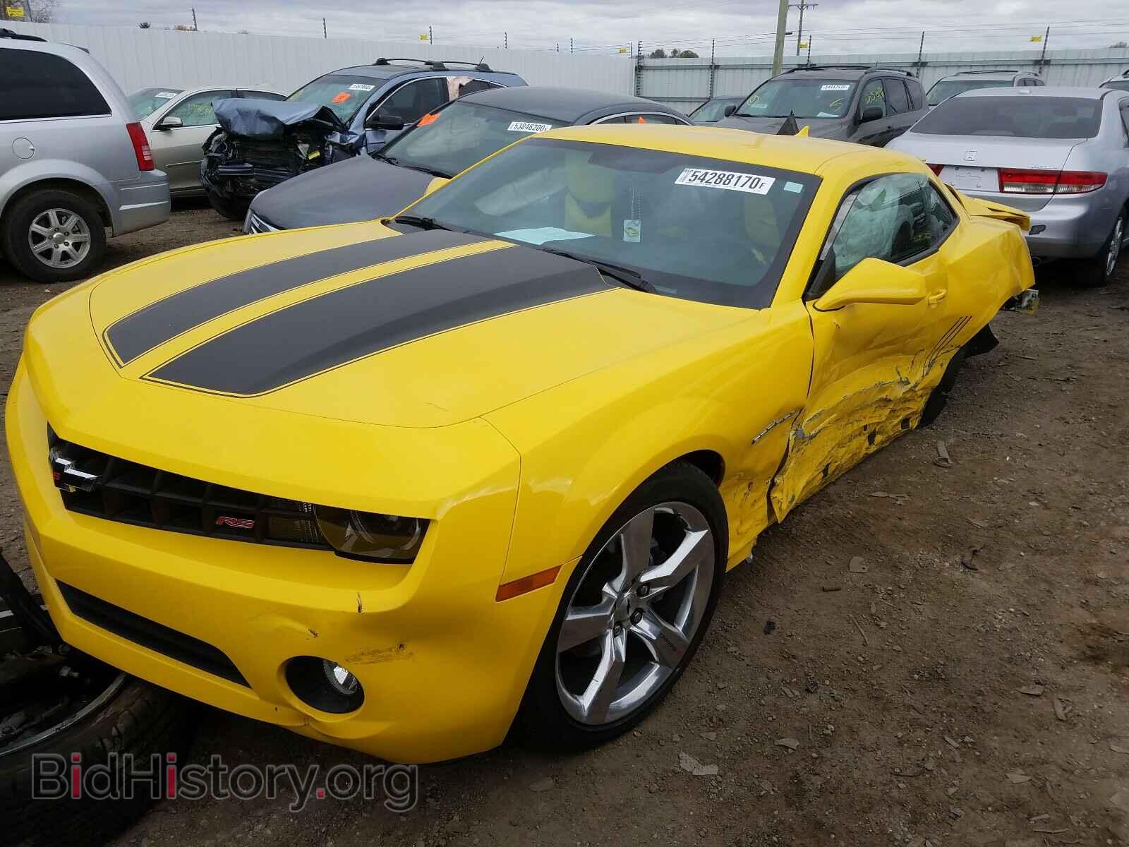 2013 CHEVROLET CAMARO - VIN: 2G1FB1E36D9178996 - Фото 2