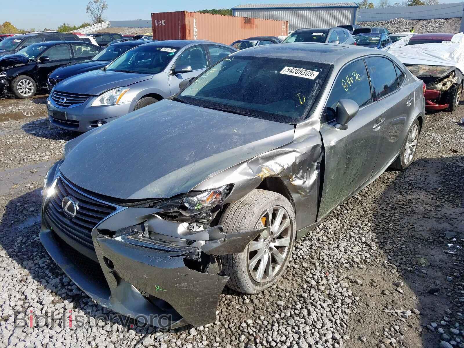 2014 LEXUS IS 250 - VIN: JTHBF1D28E5041798 - Фото 2