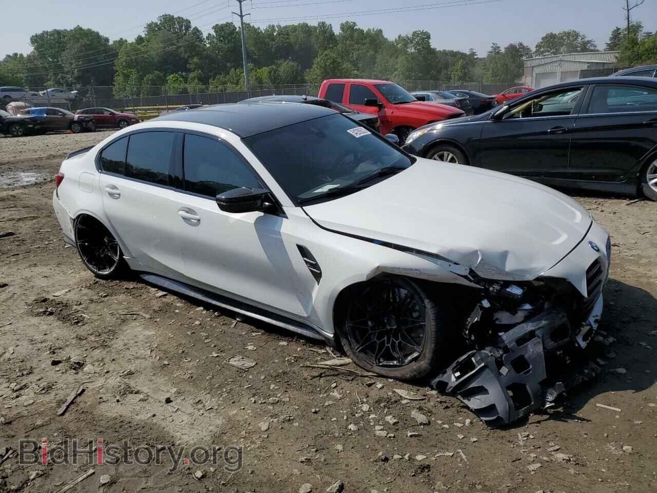 2023 BMW M3 - VIN: WBS33AY08PFP75886 - Фото 4