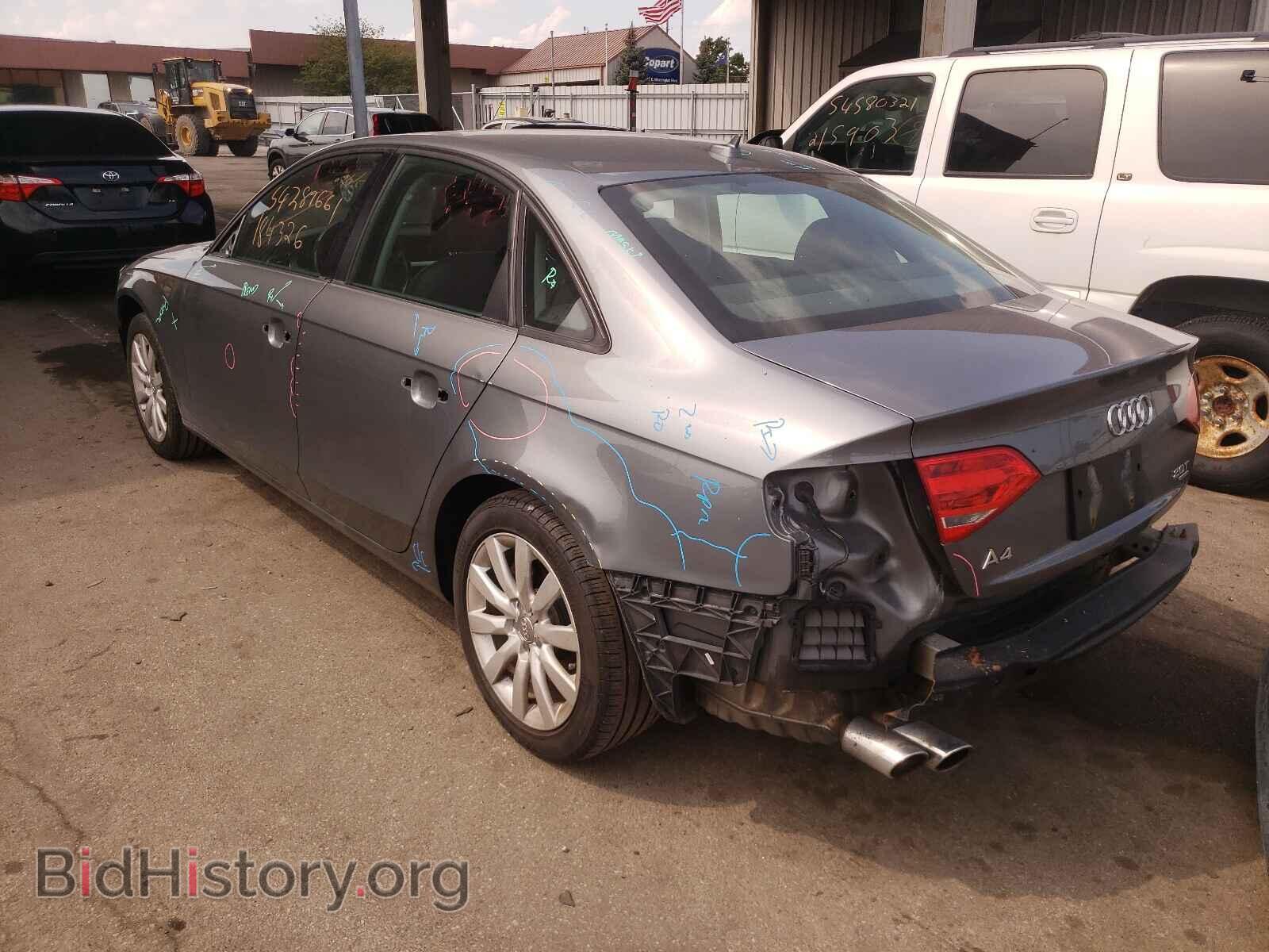 2012 AUDI A4 - VIN: WAUBFAFL0CN004052 - Photo 3