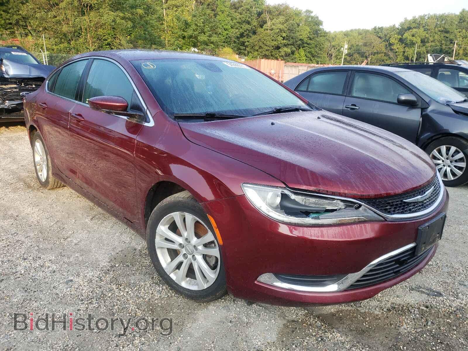 Фотография 1C3CCCAB1FN744504 - CHRYSLER 200 2015