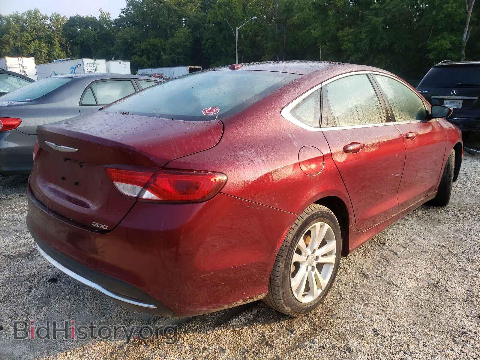 2015 CHRYSLER 200 - VIN: 1C3CCCAB1FN744504 - Фото 4