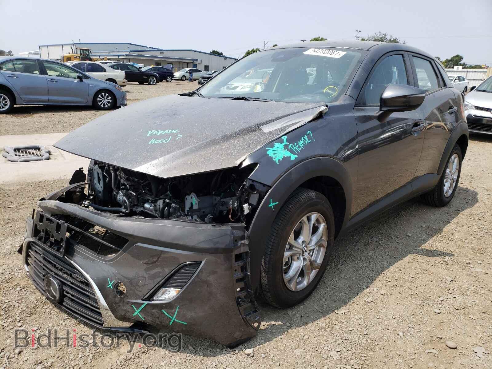 2021 MAZDA CX-3 - VIN: JM1DKDB76M1500287 - Фото 2