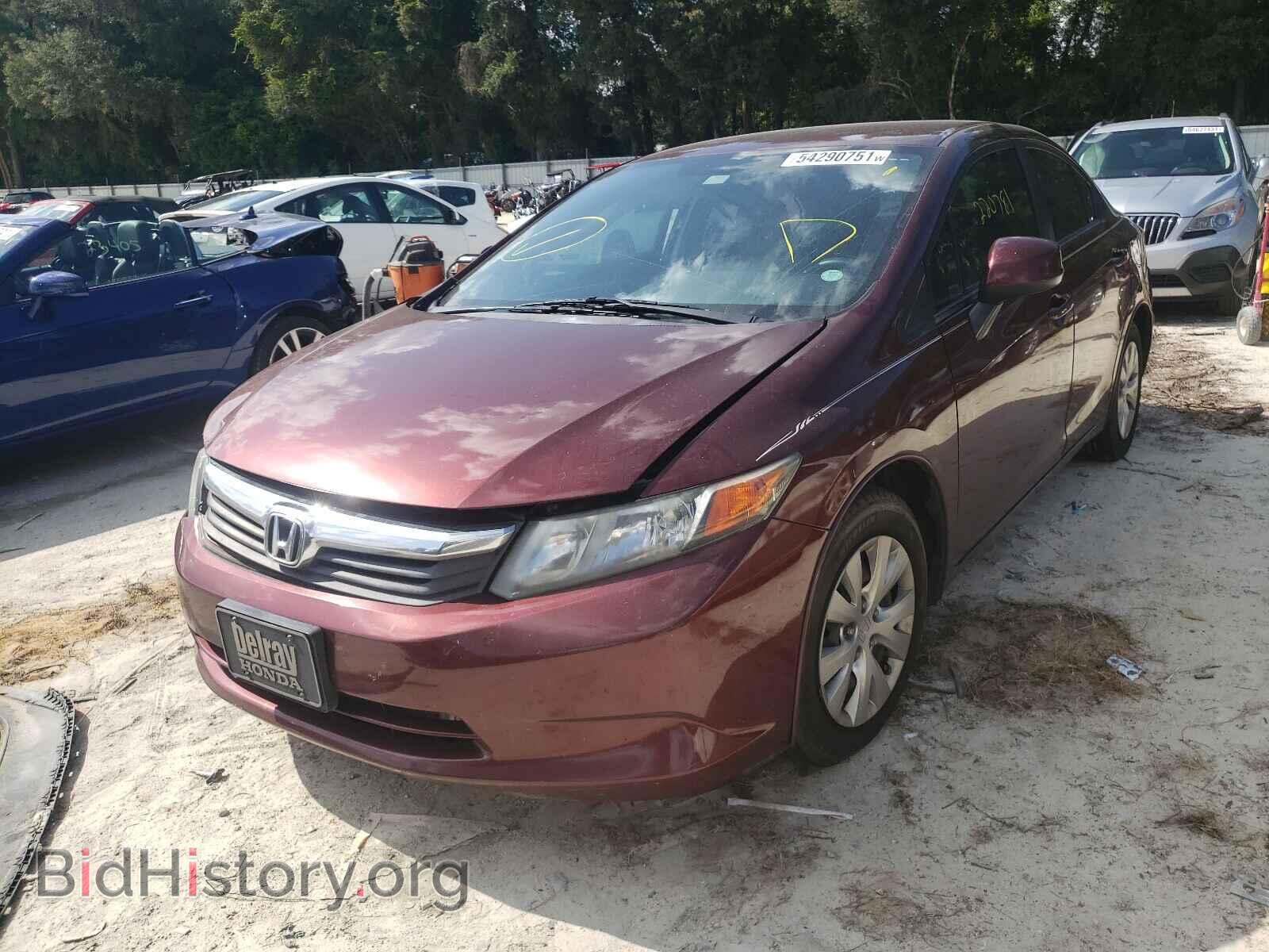 2012 HONDA CIVIC - VIN: 19XFB2F55CE072004 - Photo 2