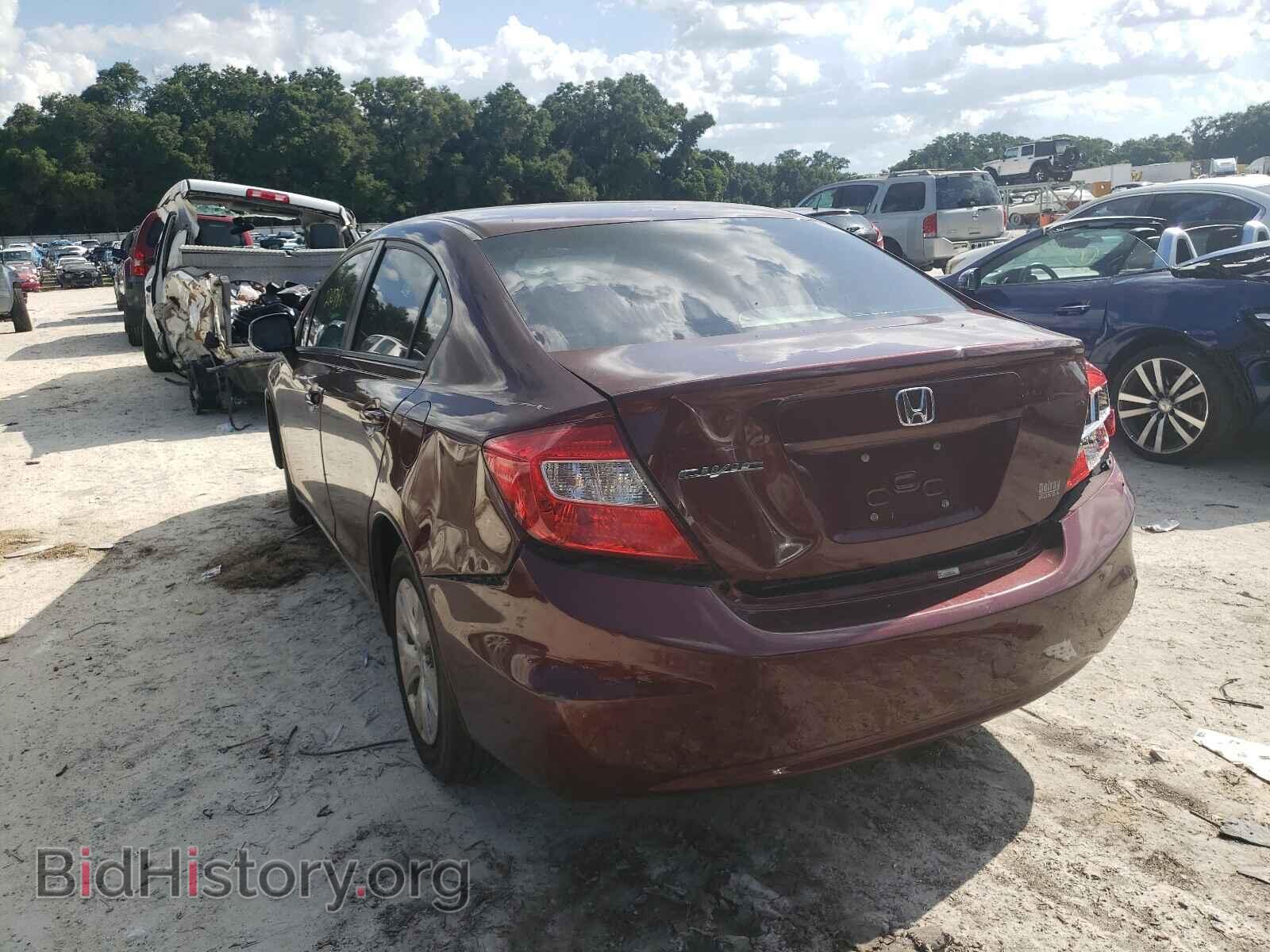2012 HONDA CIVIC - VIN: 19XFB2F55CE072004 - Photo 3