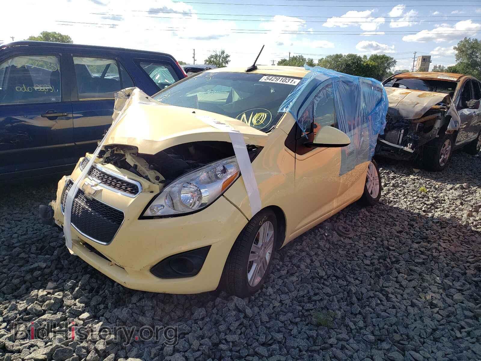 2014 CHEVROLET SPARK - VIN: KL8CD6S90EC586813 - Фото 2