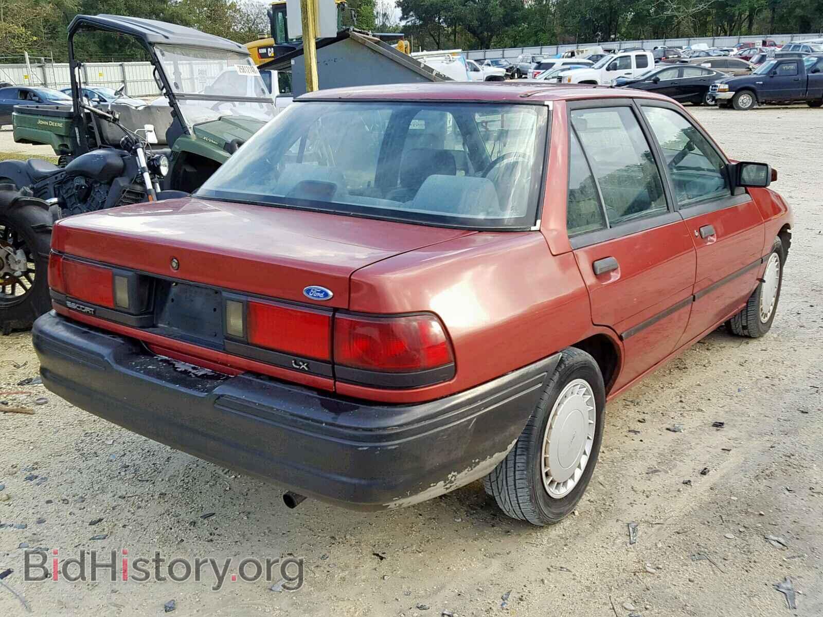 1993 FORD ESCORT - VIN: 3FAPP13J7PR108376 - Фото 4