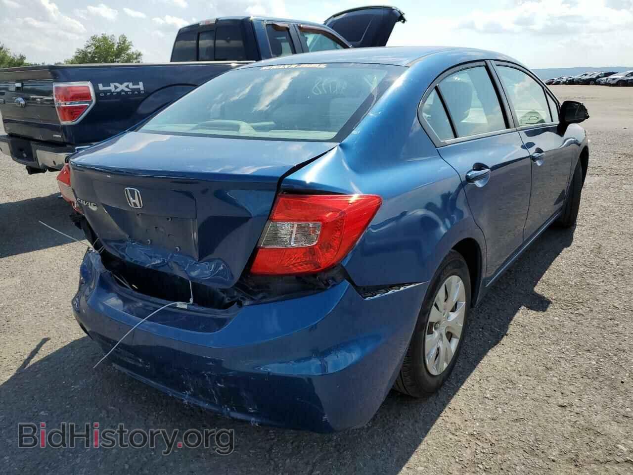 2012 HONDA CIVIC - VIN: 2HGFB2F52CH572935 - Фото 4