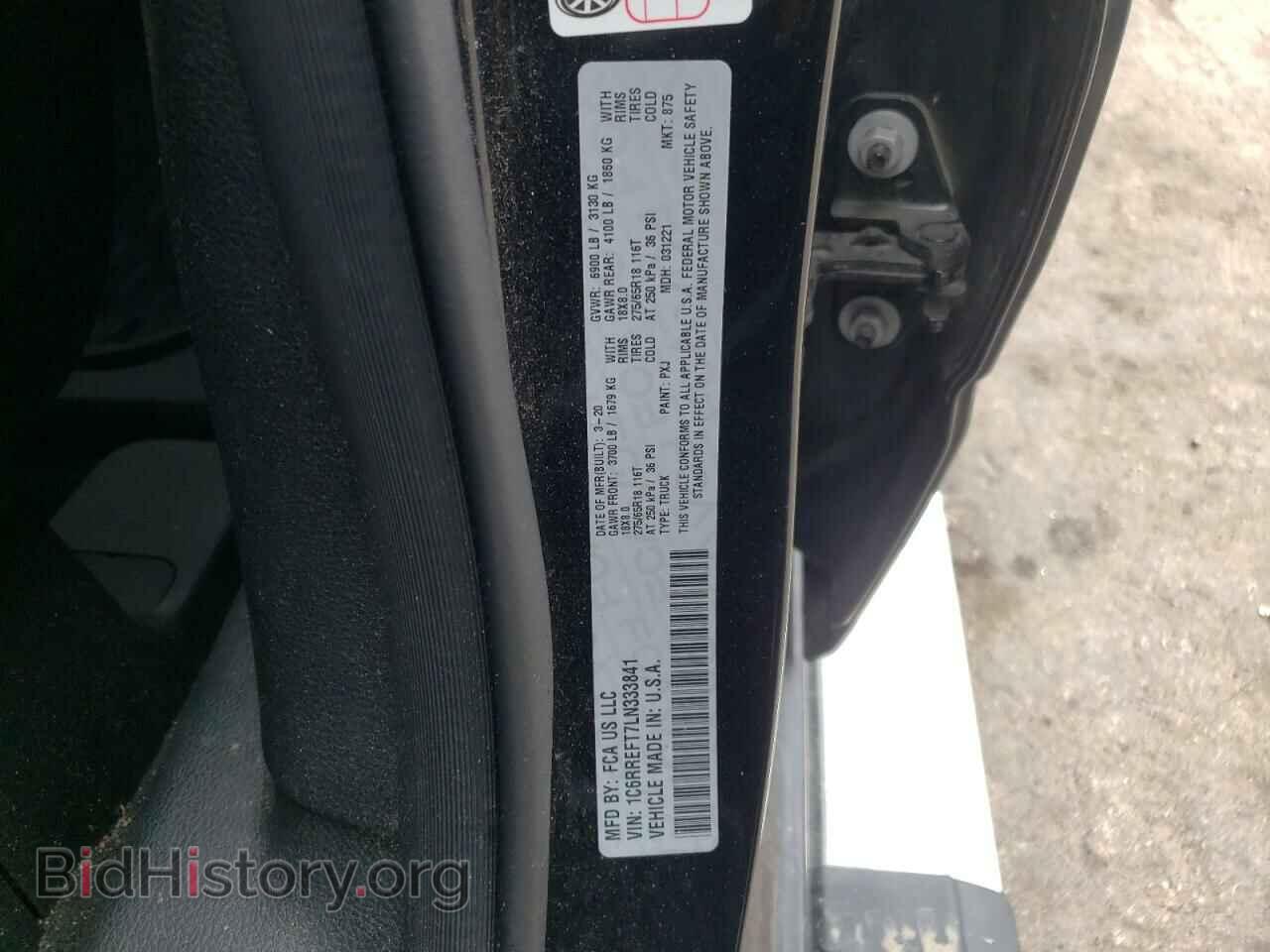 2020 RAM 1500 - VIN: 1C6RREFT7LN333841 - Фото 10