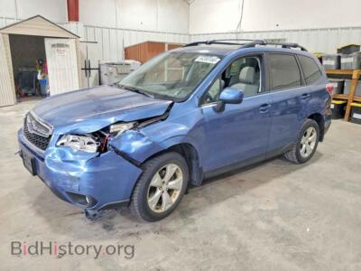 2015 Subaru FORESTER 2.5I Premium, blue — VIN JF2SJADCXFH442425, Copart