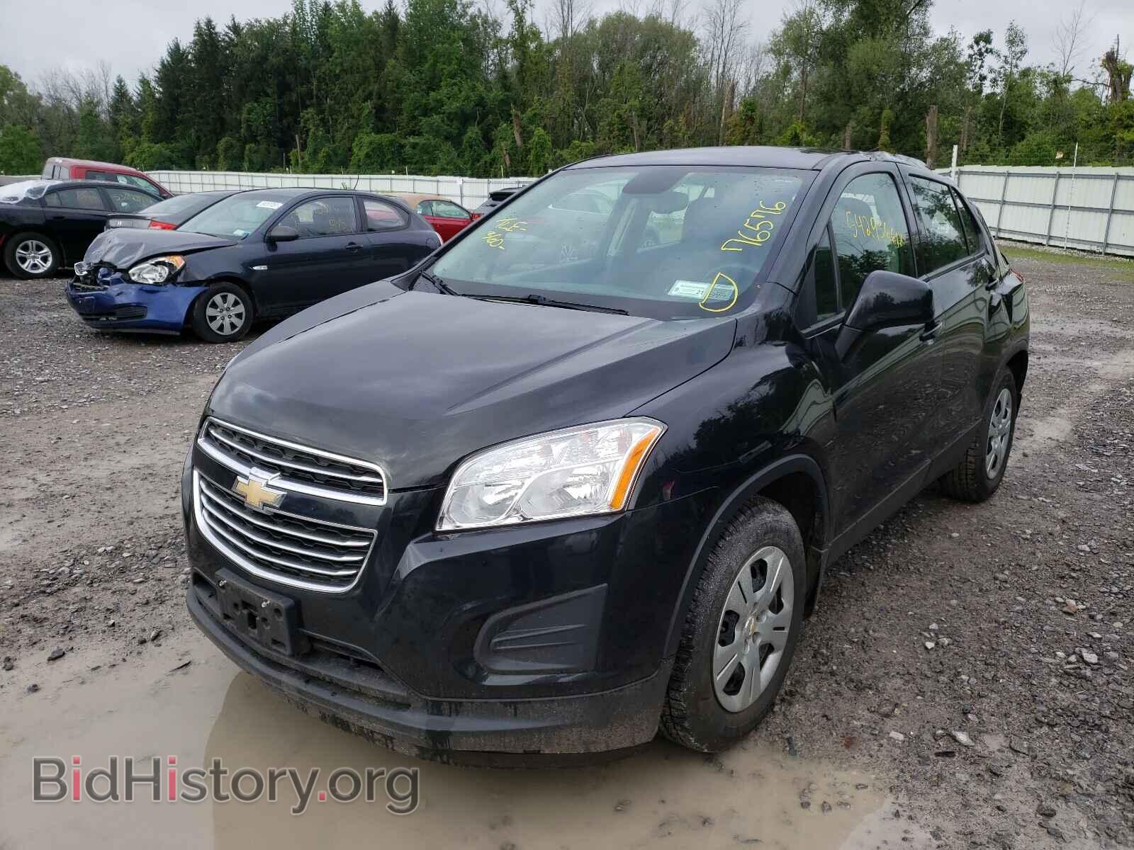 2016 CHEVROLET TRAX - VIN: KL7CJKSB9GB680657 - Фото 2
