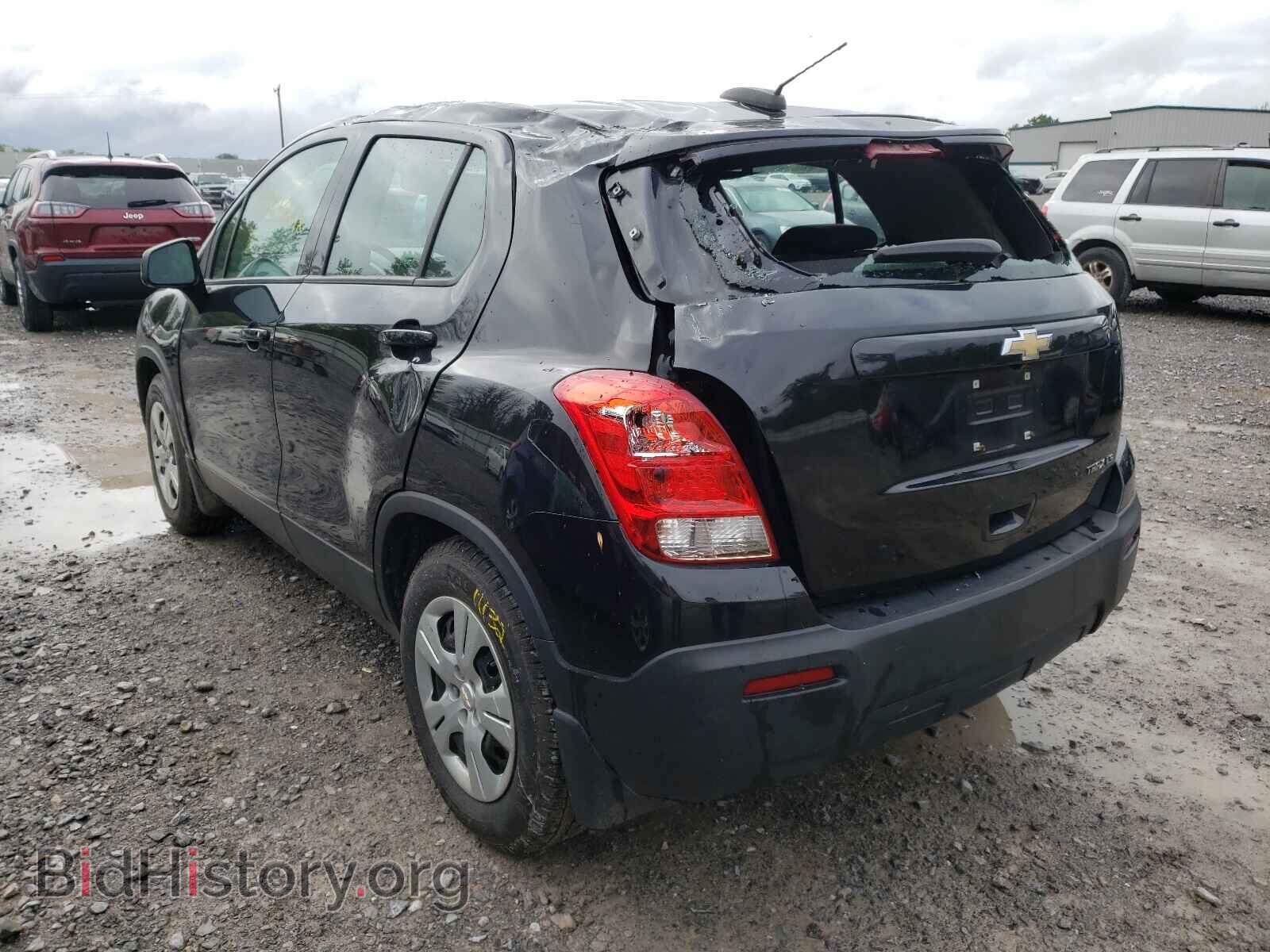 2016 CHEVROLET TRAX - VIN: KL7CJKSB9GB680657 - Фото 3