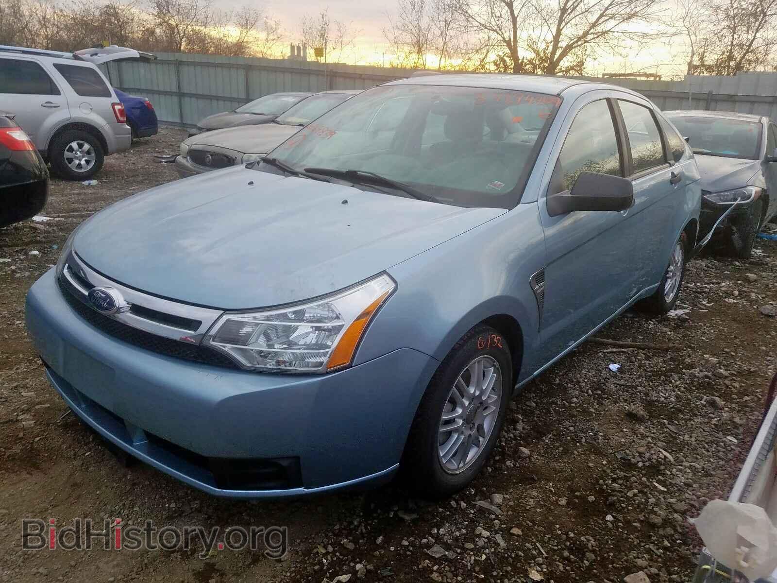 2008 FORD FOCUS SE - VIN: 1FAHP35N68W164839 - Фото 2