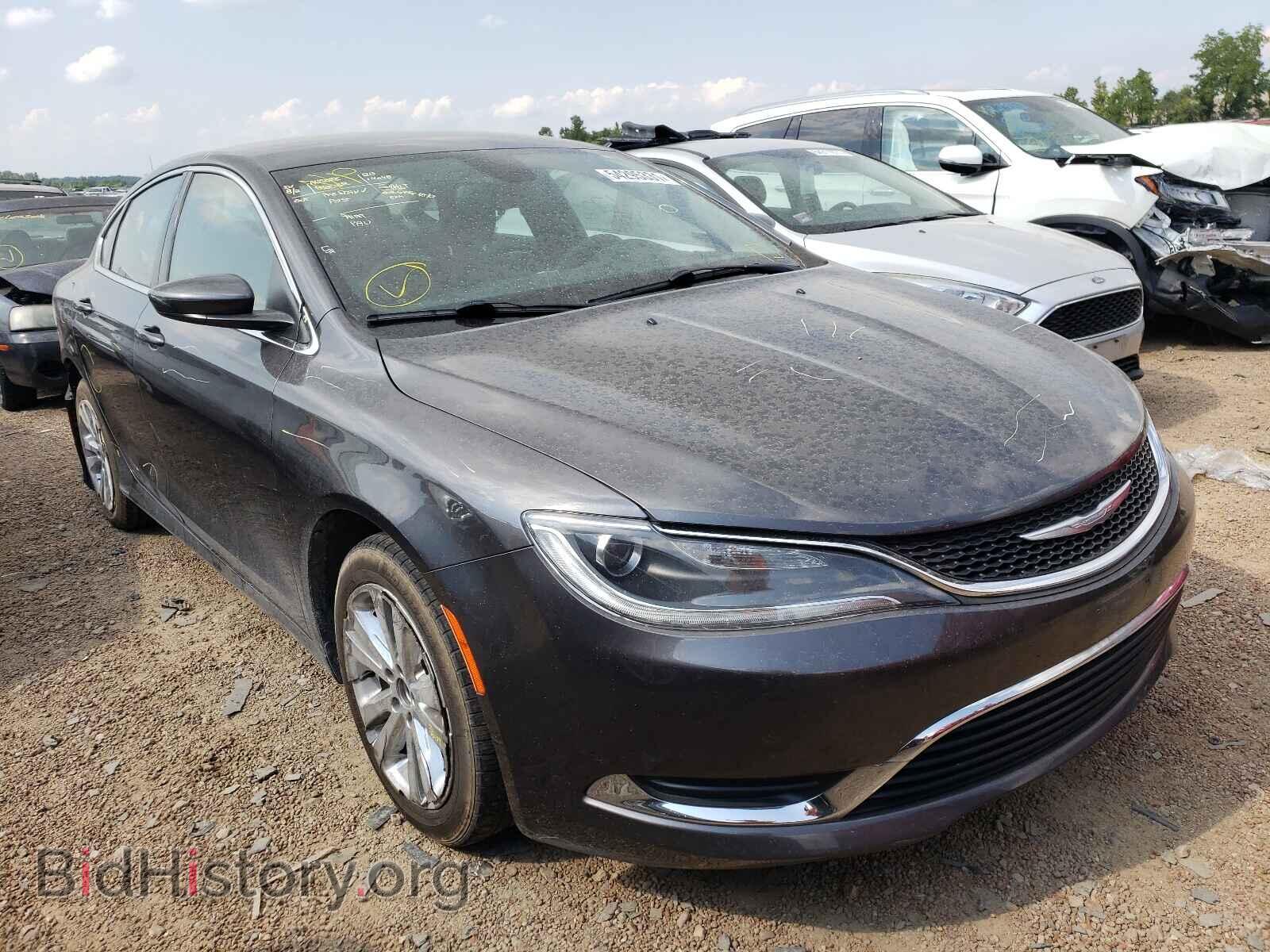 Фотография 1C3CCCAB2FN753793 - CHRYSLER 200 2015