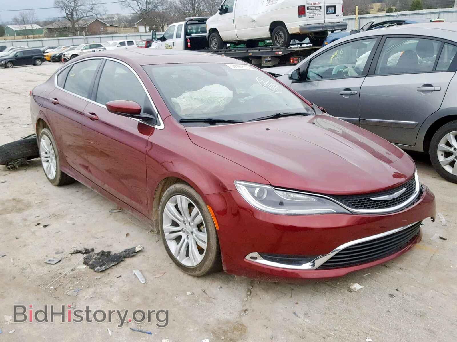 Фотография 1C3CCCAB3GN135321 - CHRYSLER 200 2016