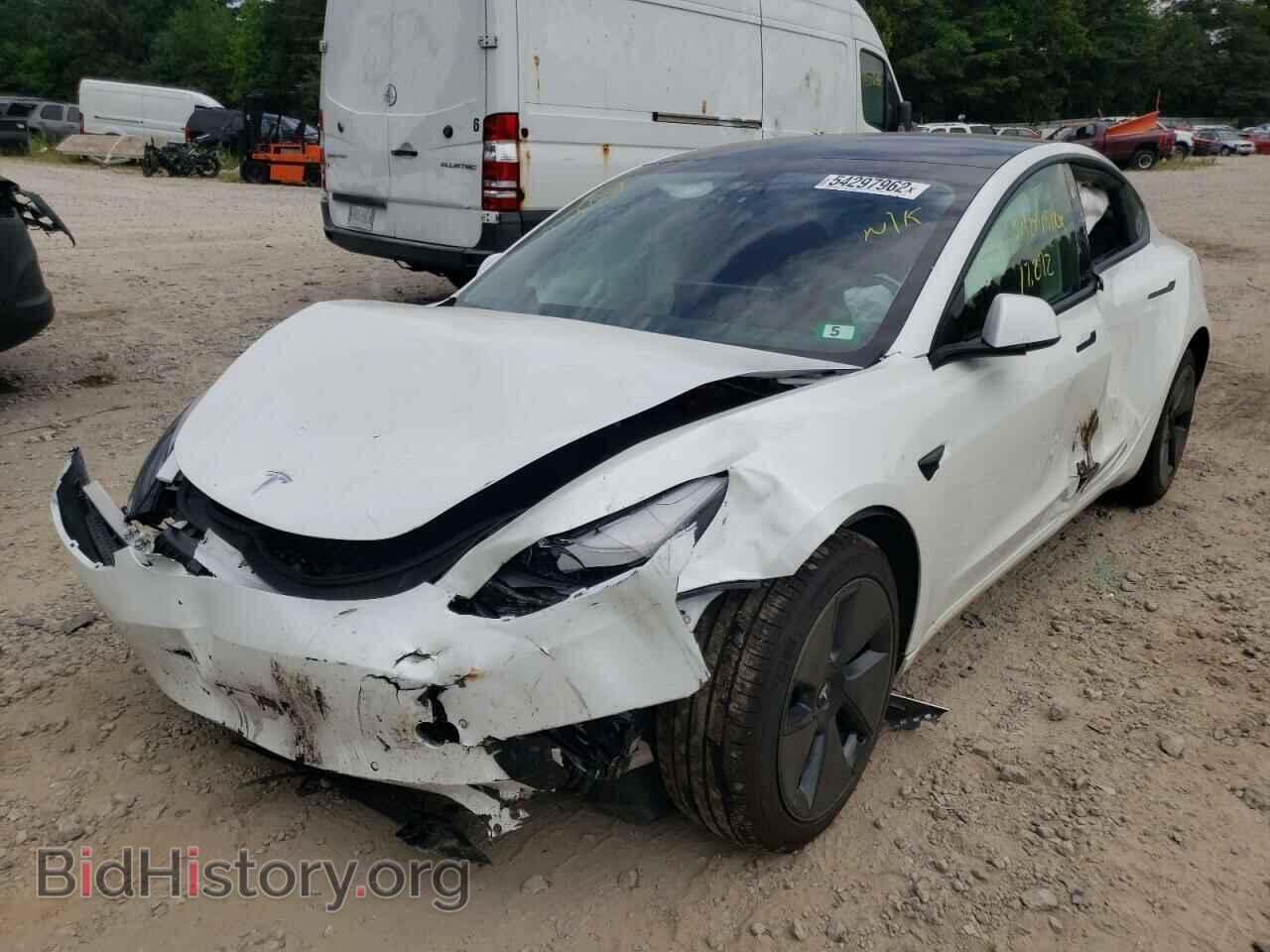 2021 TESLA MODEL 3 - VIN: 5YJ3E1EBXMF978995 - Фото 2