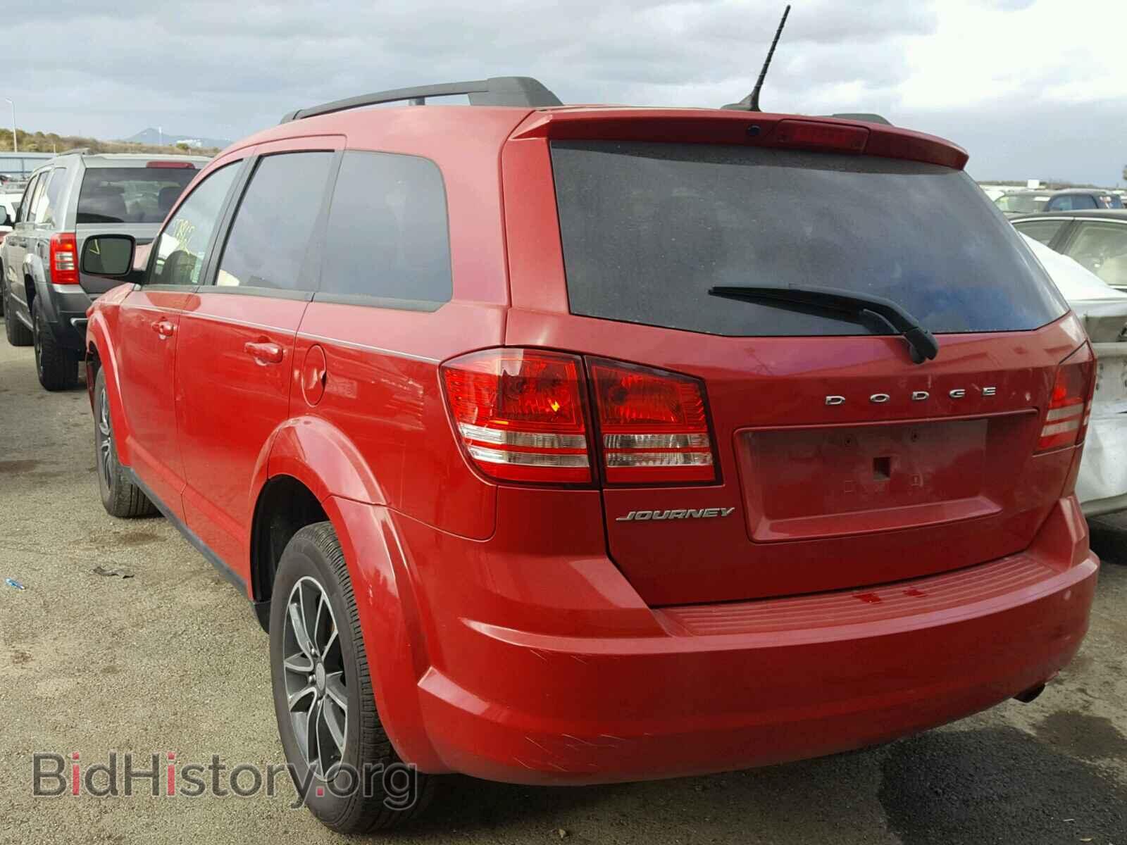 2017 DODGE JOURNEY SE - VIN: 3C4PDCAB4HT637220 - Фото 3