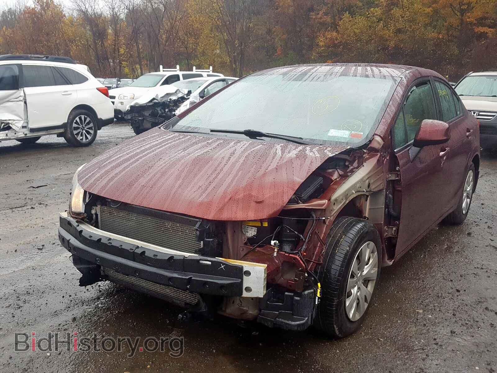 2012 HONDA CIVIC LX - VIN: 19XFB2F51CE319213 - Photo 2