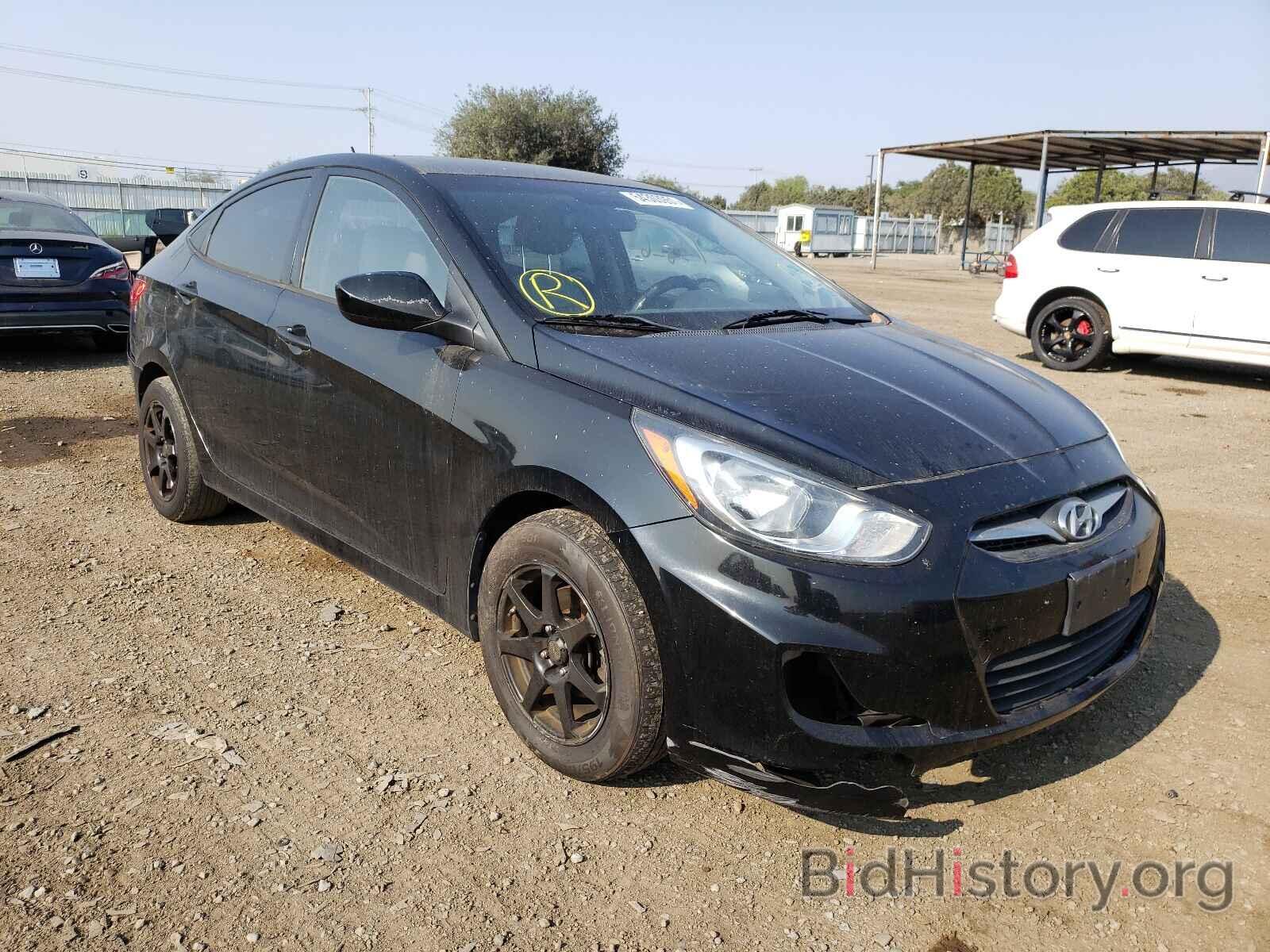 Photo KMHCT4AEXCU038348 - HYUNDAI ACCENT 2012