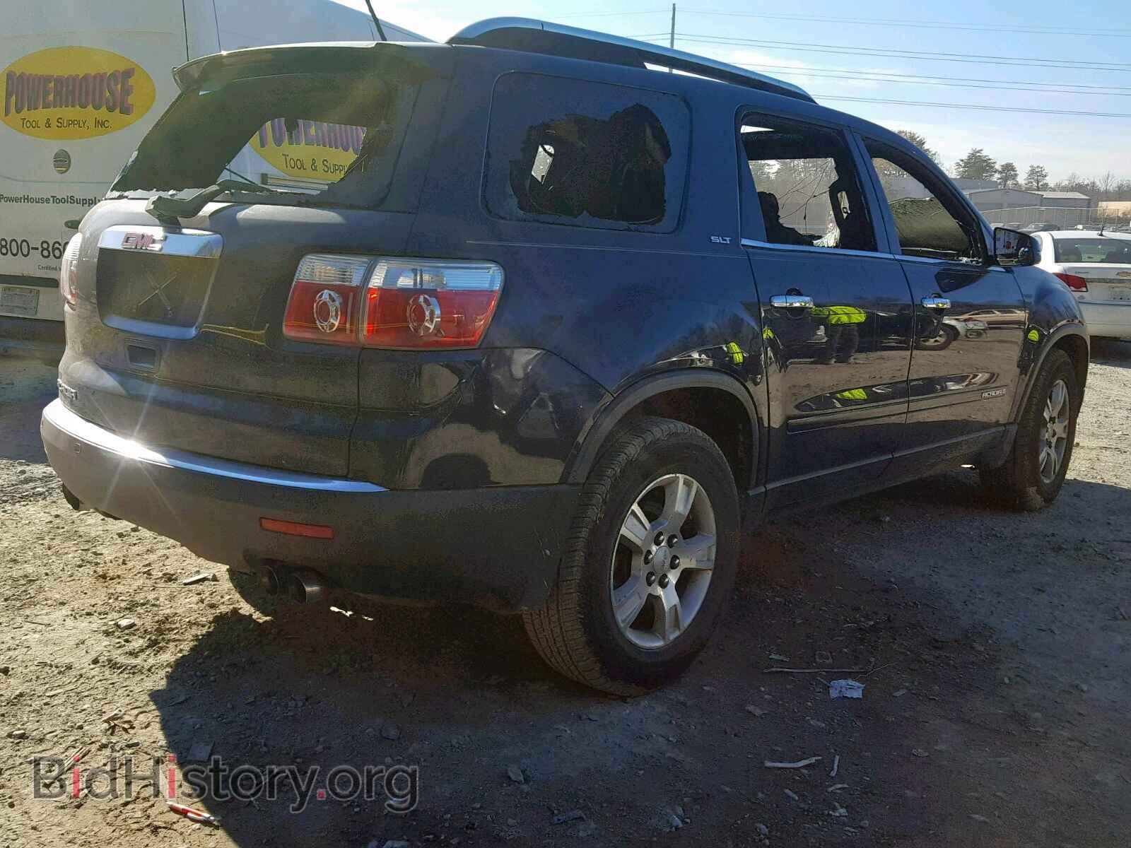 2007 GMC ACADIA SLT - VIN: 1GKER23717J166181 - Фото 4