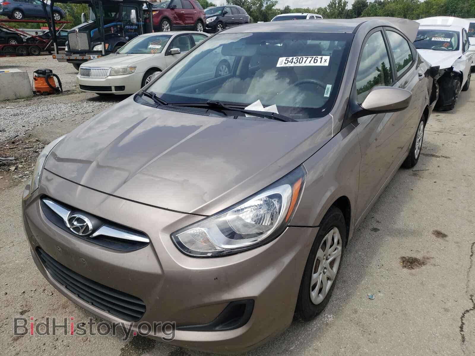 2013 HYUNDAI ACCENT - VIN: KMHCT4AE7DU309996 - Фото 2