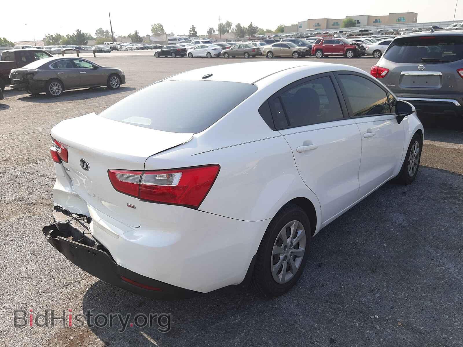 2014 KIA RIO - VIN: KNADM4A34E6402143 - Фото 4