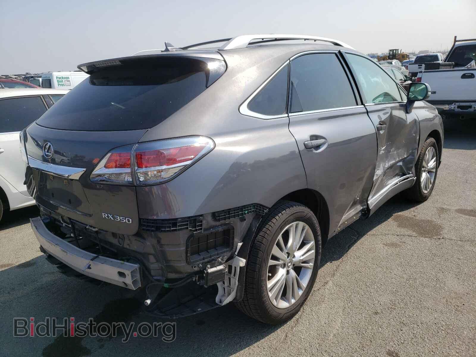 2013 LEXUS RX350 - VIN: 2T2ZK1BA6DC128652 - Фото 4