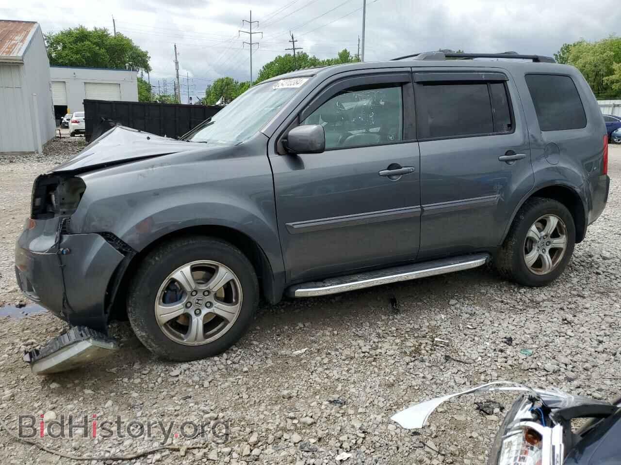 Photo 5FNYF4H50CB074260 - HONDA PILOT 2012