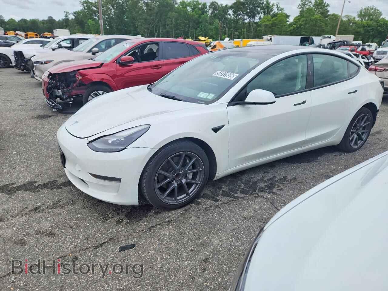 Photo 5YJ3E1EA5NF369127 - TESLA MODEL 3 2022