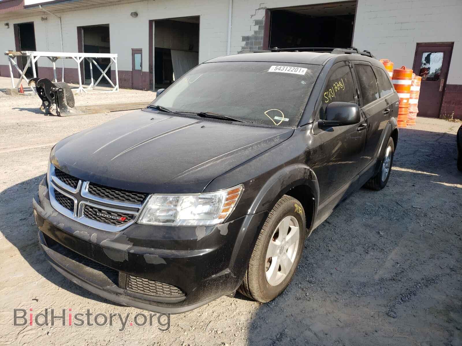 2013 DODGE JOURNEY - VIN: 3C4PDCAB0DT663131 - Фото 2