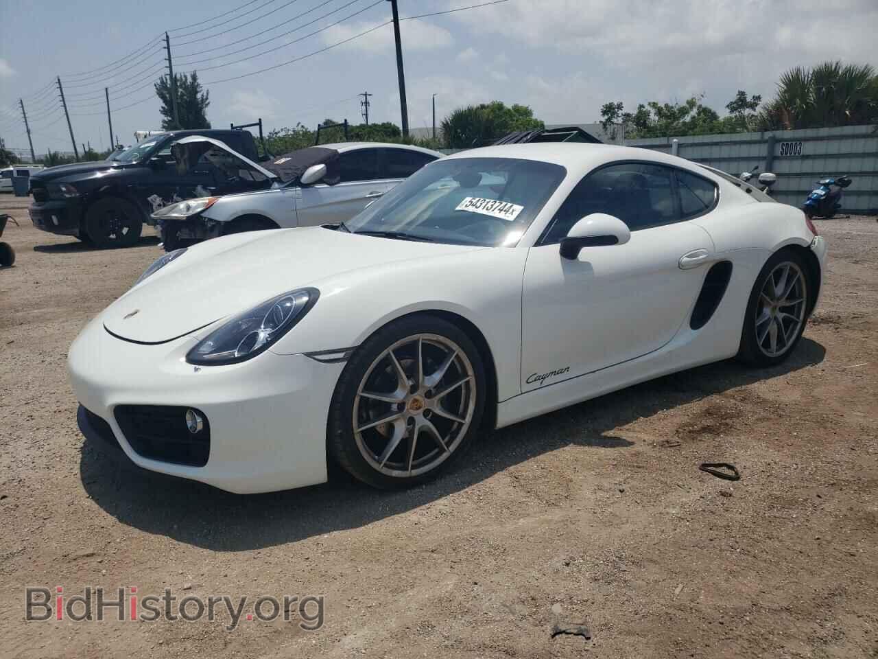 Фотография WP0AA2A80GK170679 - PORSCHE CAYMAN 2016