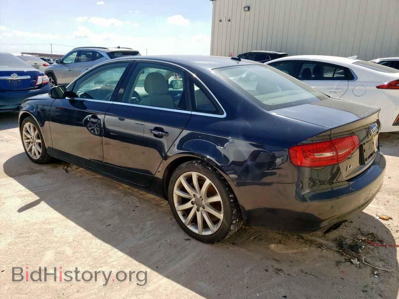 2013 AUDI A4 - VIN: WAUKFAFL6DN035503 - Фото 2
