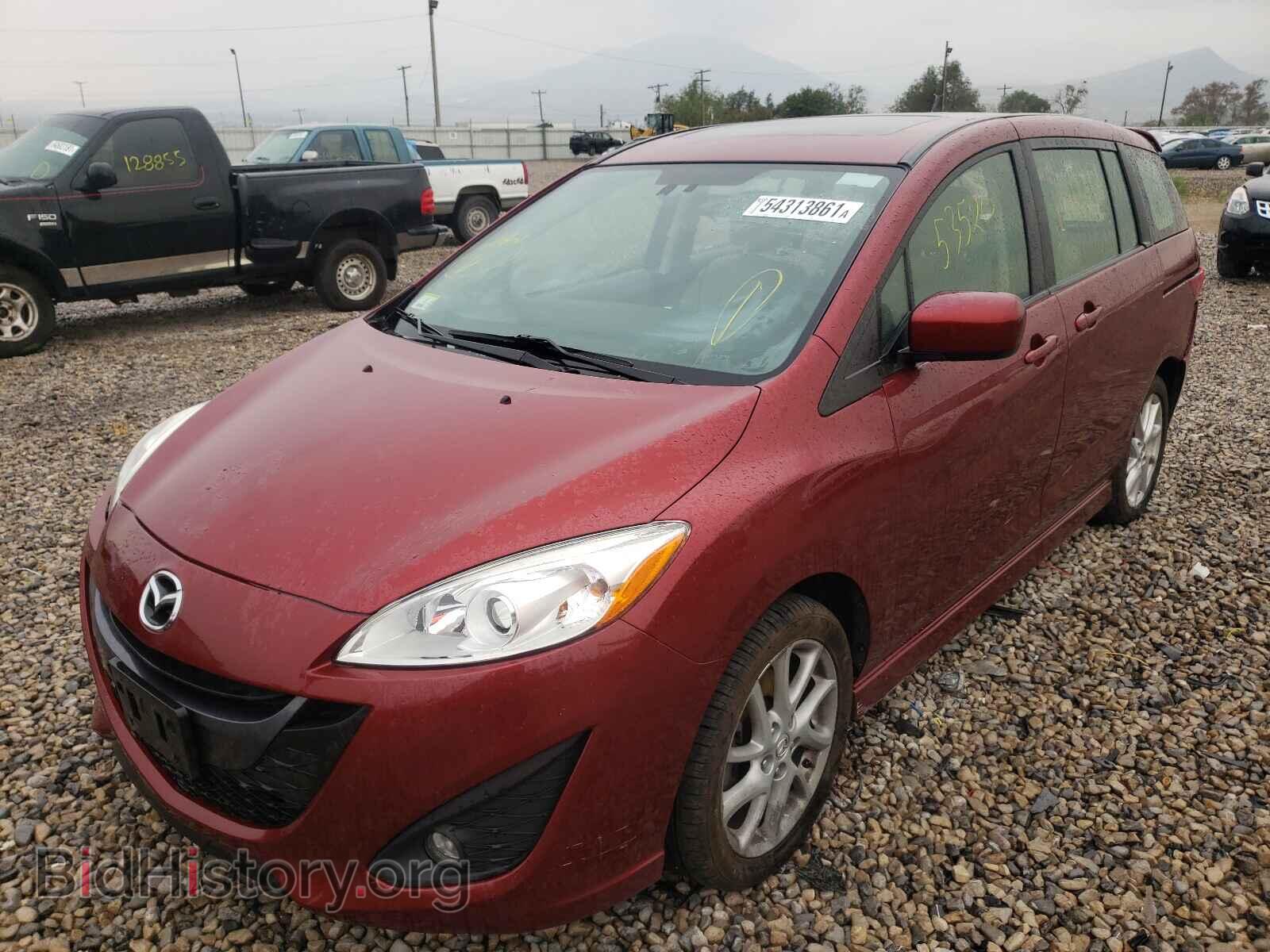 2012 MAZDA 5 - VIN: JM1CW2DL9C0143111 - Фото 2