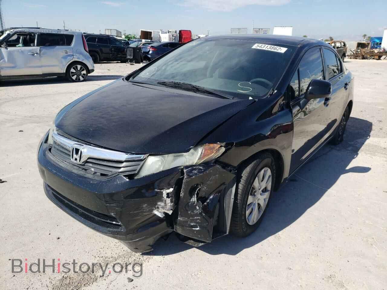2012 HONDA CIVIC - VIN: 19XFB2F5XCE047180 - Фото 2