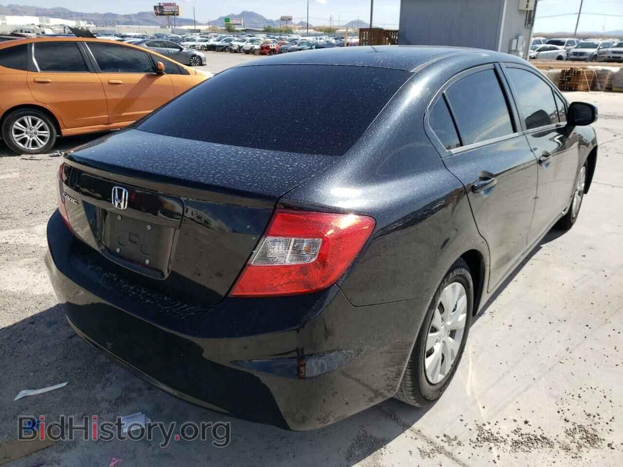 2012 HONDA CIVIC - VIN: 19XFB2F5XCE047180 - Фото 4