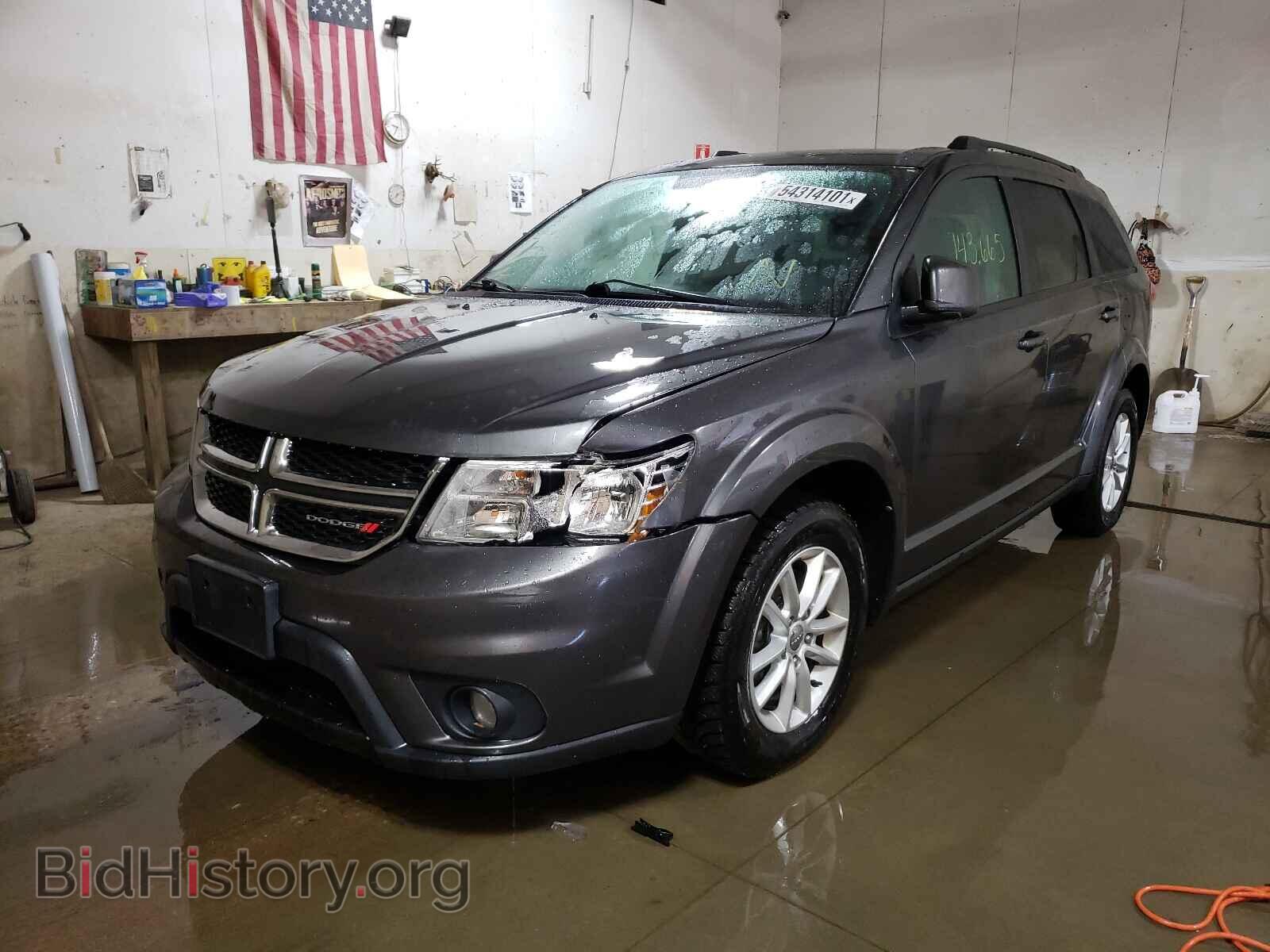 2014 DODGE JOURNEY - VIN: 3C4PDCBB0ET148436 - Фото 2