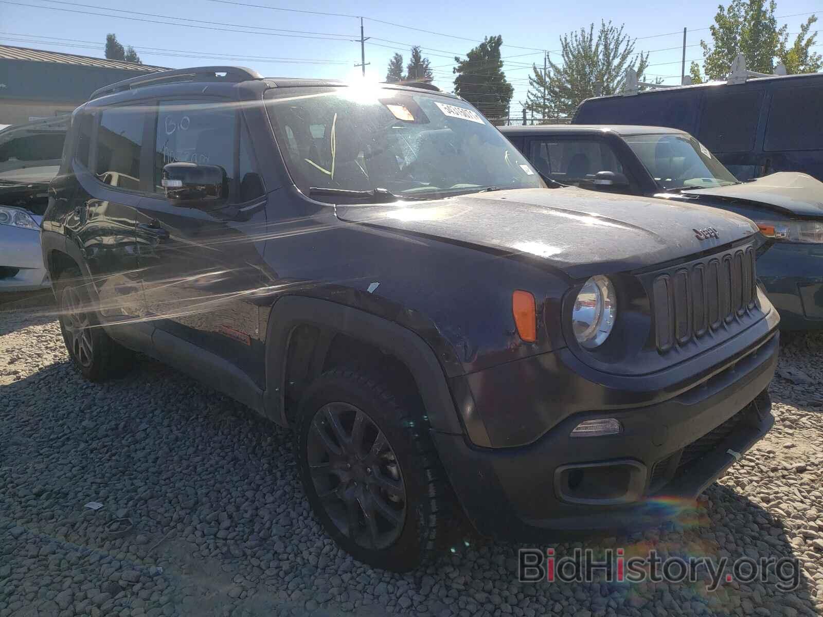 Фотография ZACCJBBT6GPD84254 - JEEP RENEGADE 2016