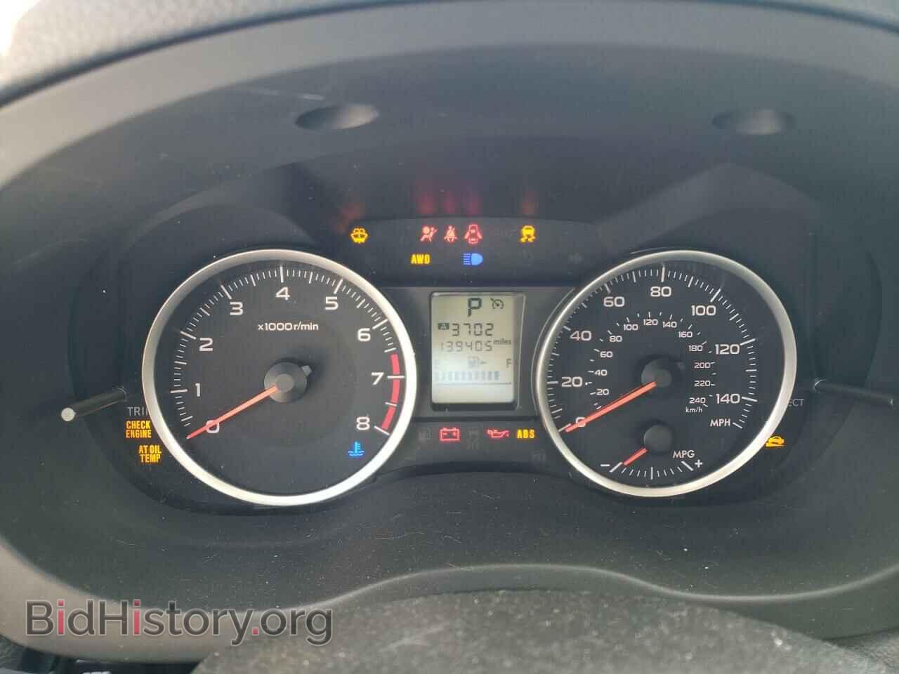 2014 SUBARU XV - VIN: JF2GPAVC7E8343563 - Фото 9
