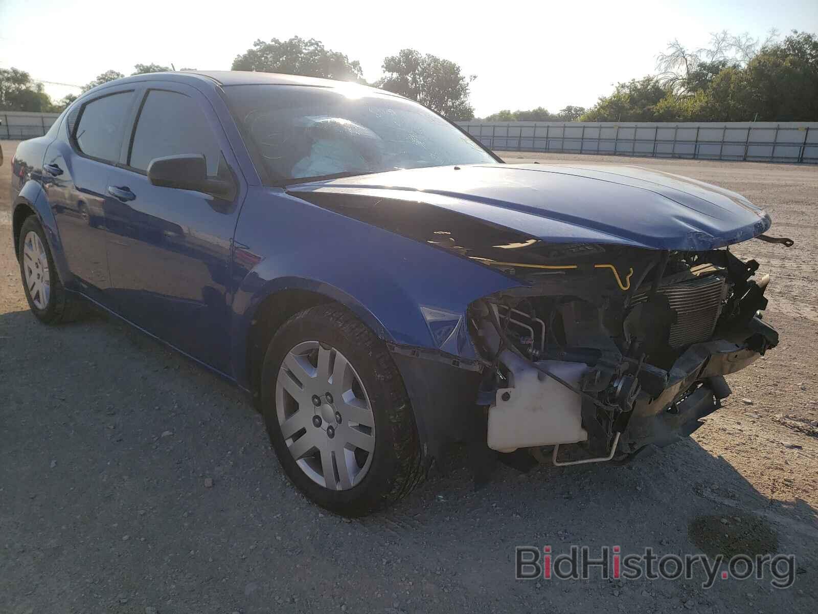 Photo 1C3CDZABXDN729917 - DODGE AVENGER 2013