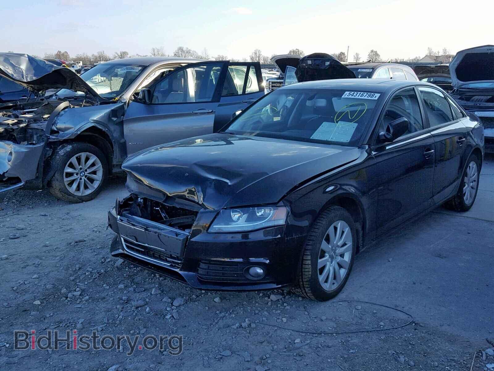 2012 AUDI A4 - VIN: WAUBFAFL7CA093545 - Photo 2