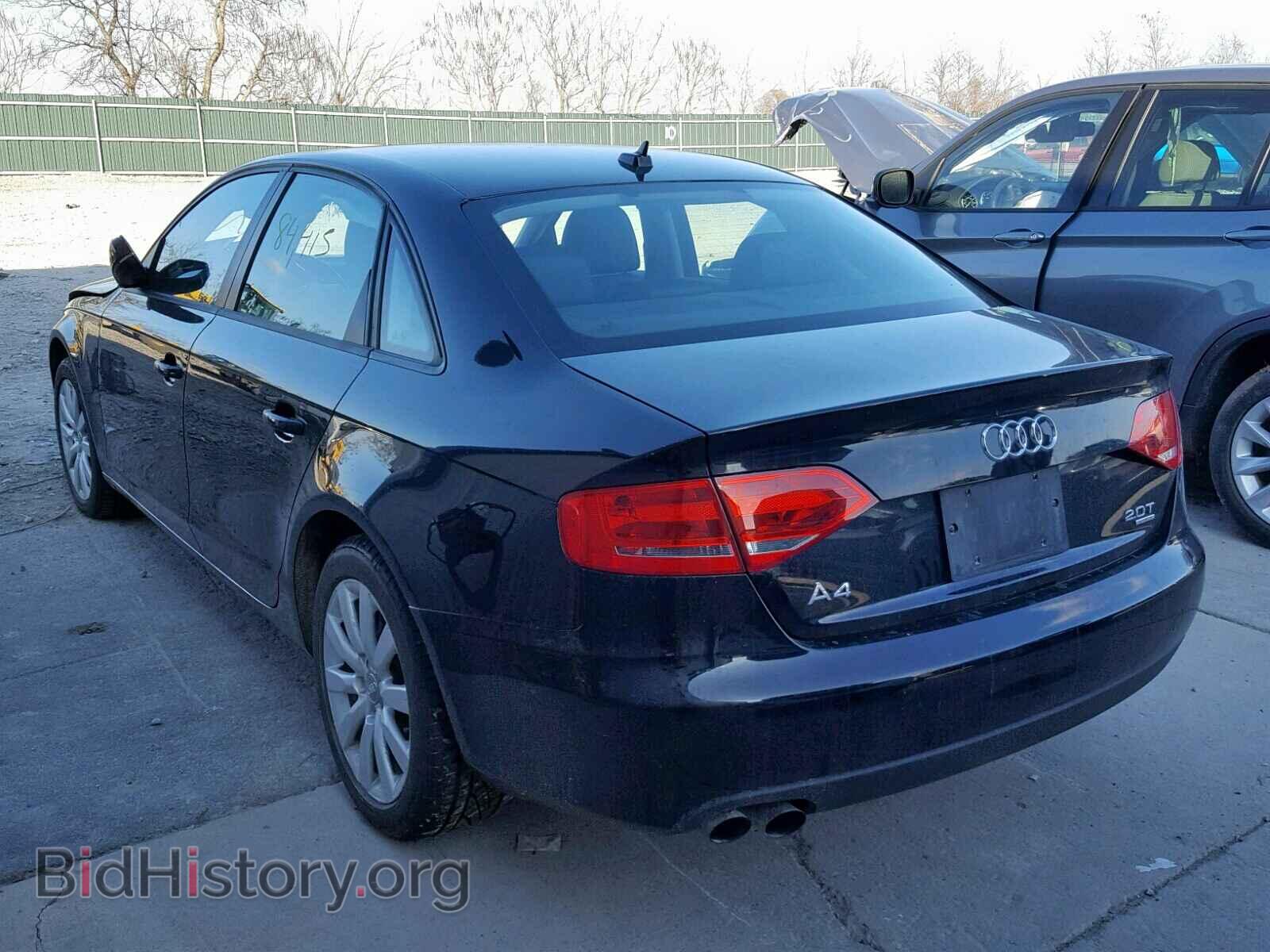 2012 AUDI A4 - VIN: WAUBFAFL7CA093545 - Photo 3