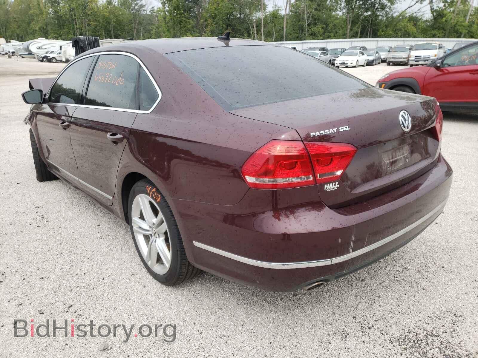 2014 VOLKSWAGEN PASSAT - VIN: 1VWCN7A32EC016493 - Фото 3