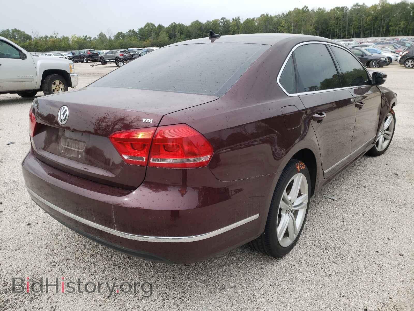 2014 VOLKSWAGEN PASSAT - VIN: 1VWCN7A32EC016493 - Фото 4