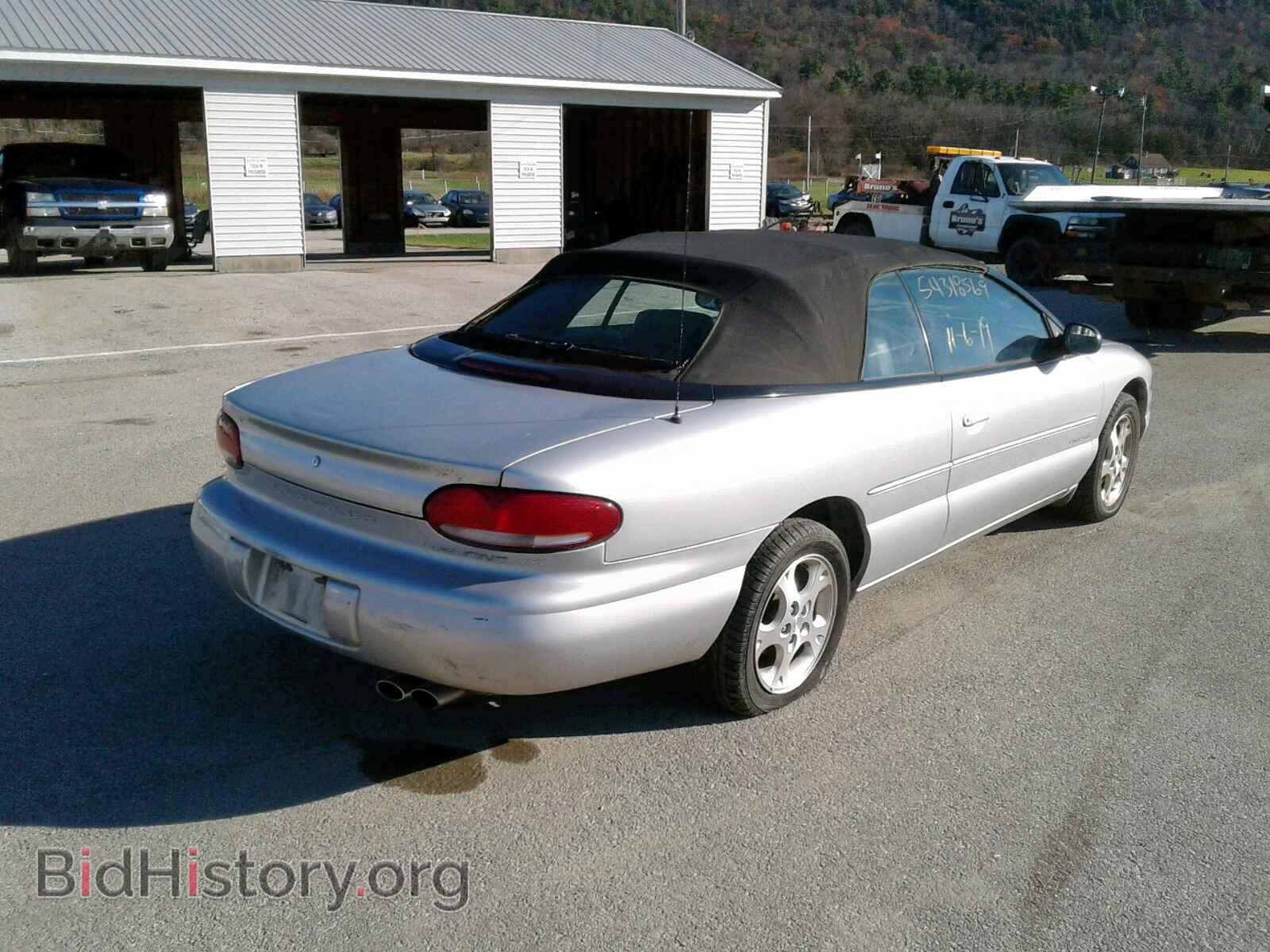 2000 CHRYSLER SEBRING - VIN: 3C3EL55H0YT286122 - Фото 4