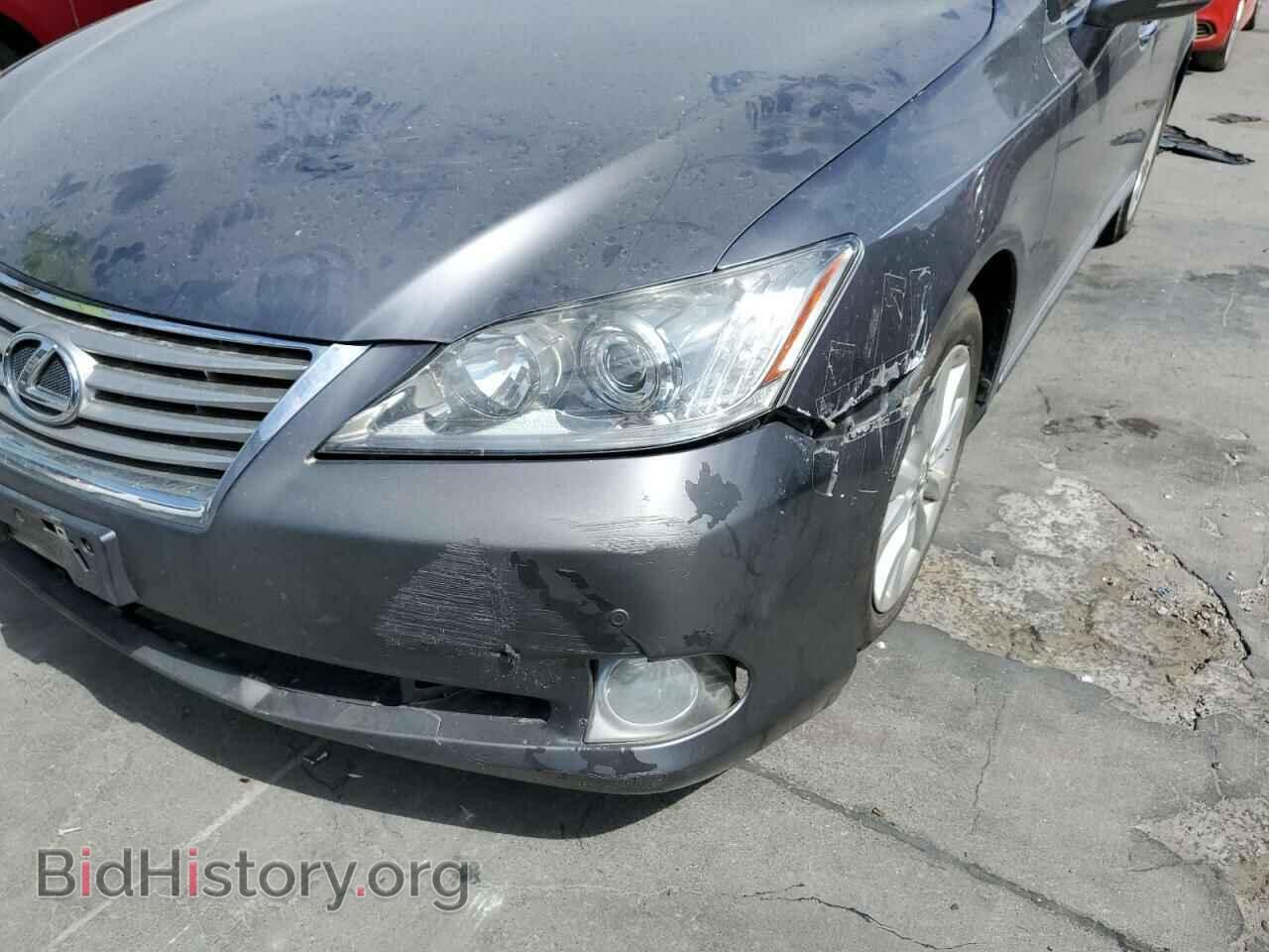 2012 LEXUS ES350 - VIN: JTHBK1EG8C2501563 - Фото 9