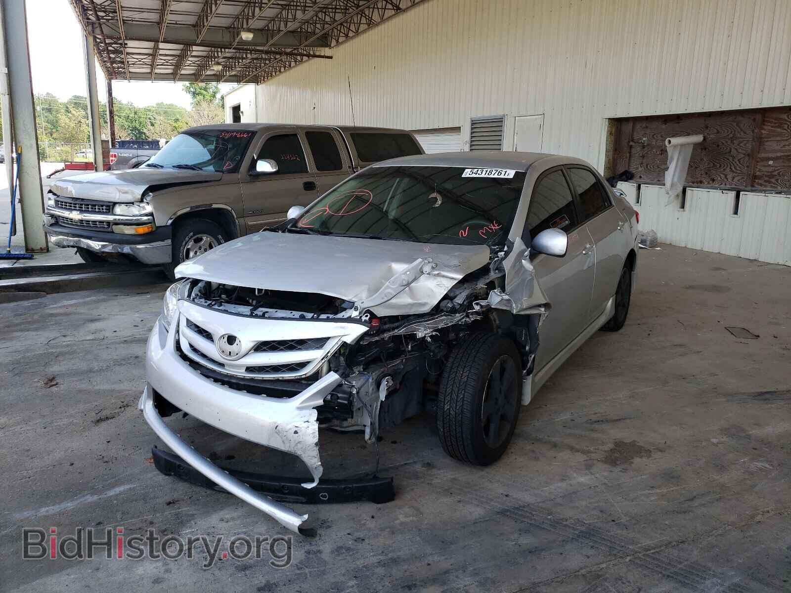 2011 TOYOTA COROLLA - VIN: 2T1BU4EE0BC601751 - Фото 2