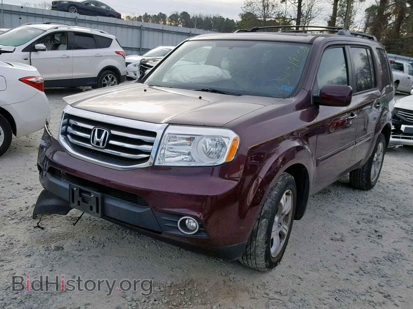 2013 HONDA PILOT EXL - VIN: 5FNYF3H55DB012963 - Photo 2